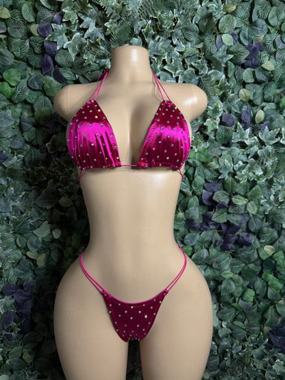 Fuchsia Classic set w/ stones