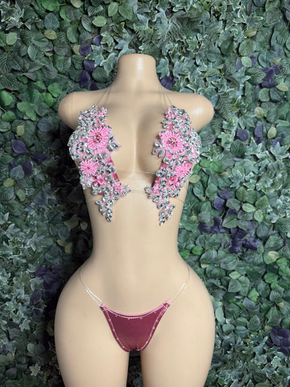 Pink/ silver Eve set