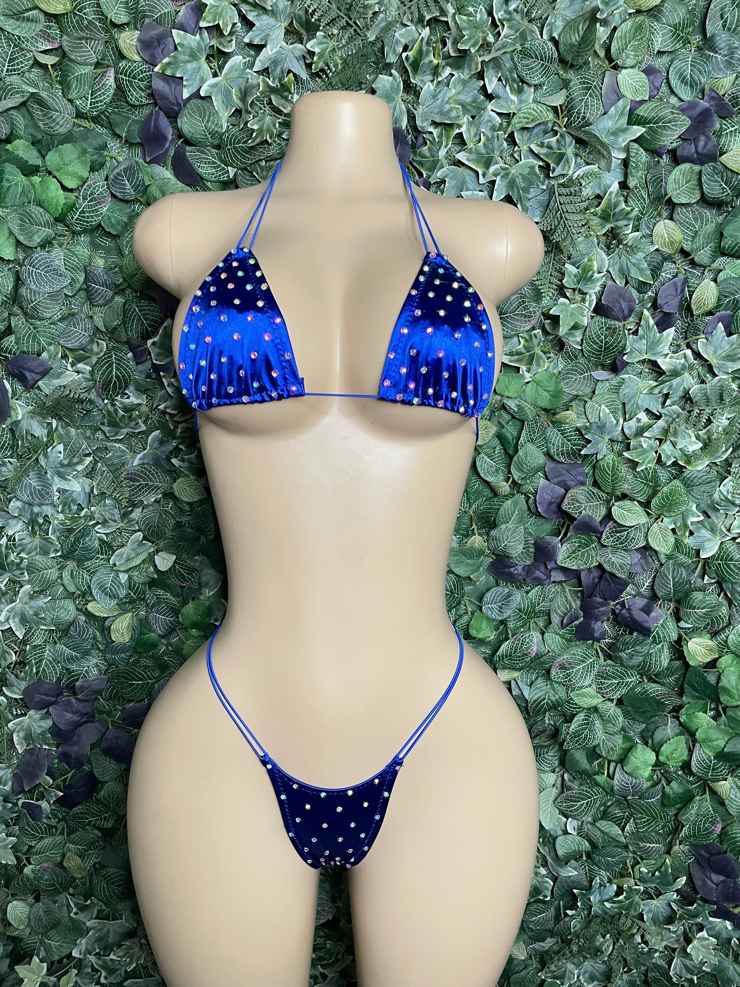 Royal Blue classic set w/ stones
