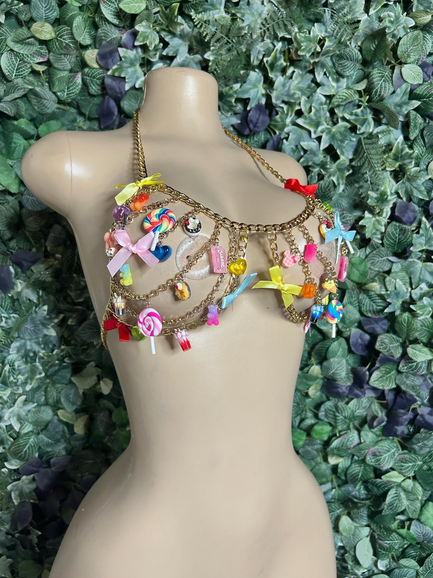 Candy Junk chain Bralette