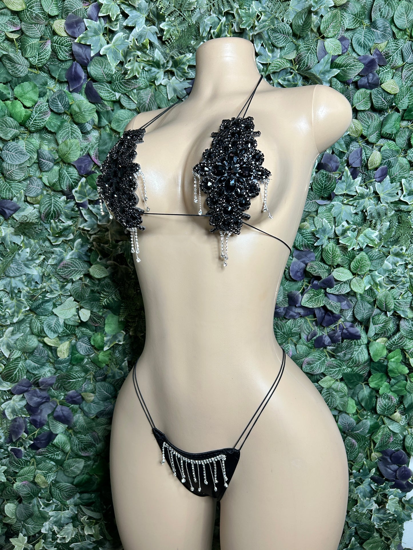 Black Glitz set