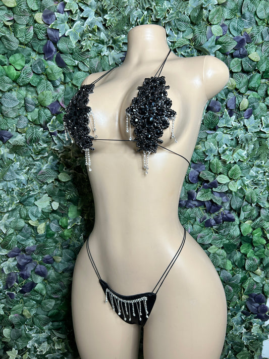 Black Glitz set
