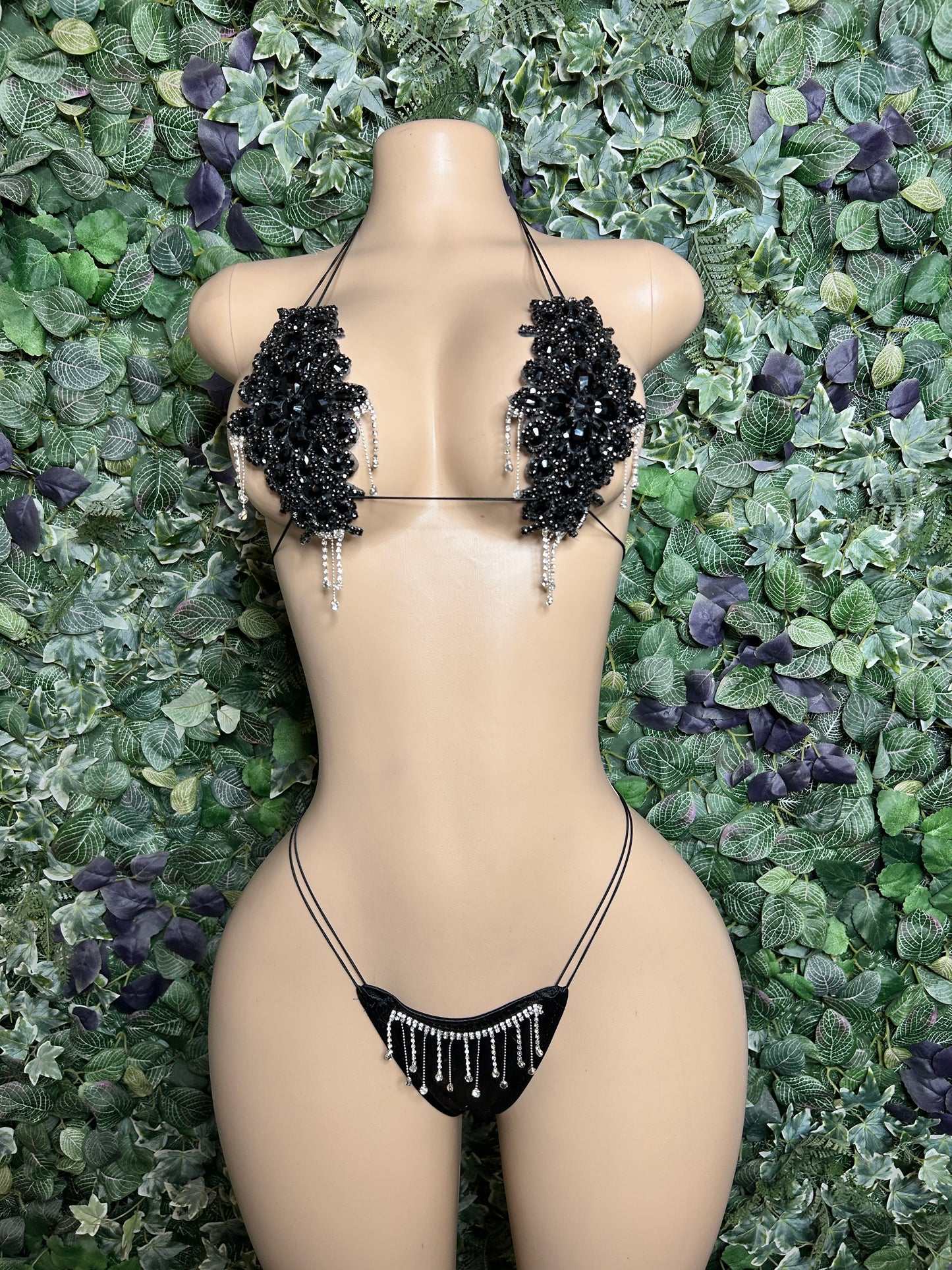 Black Glitz set
