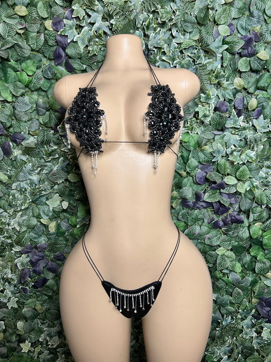 Black Glitz set