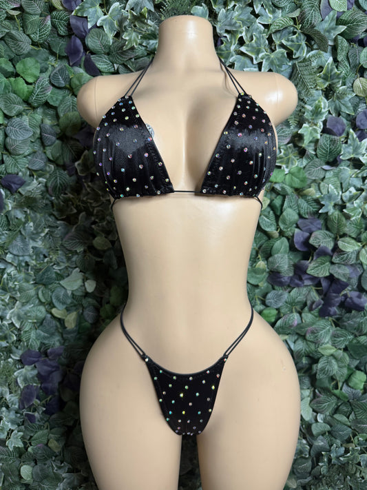 Black classic set w/ stones