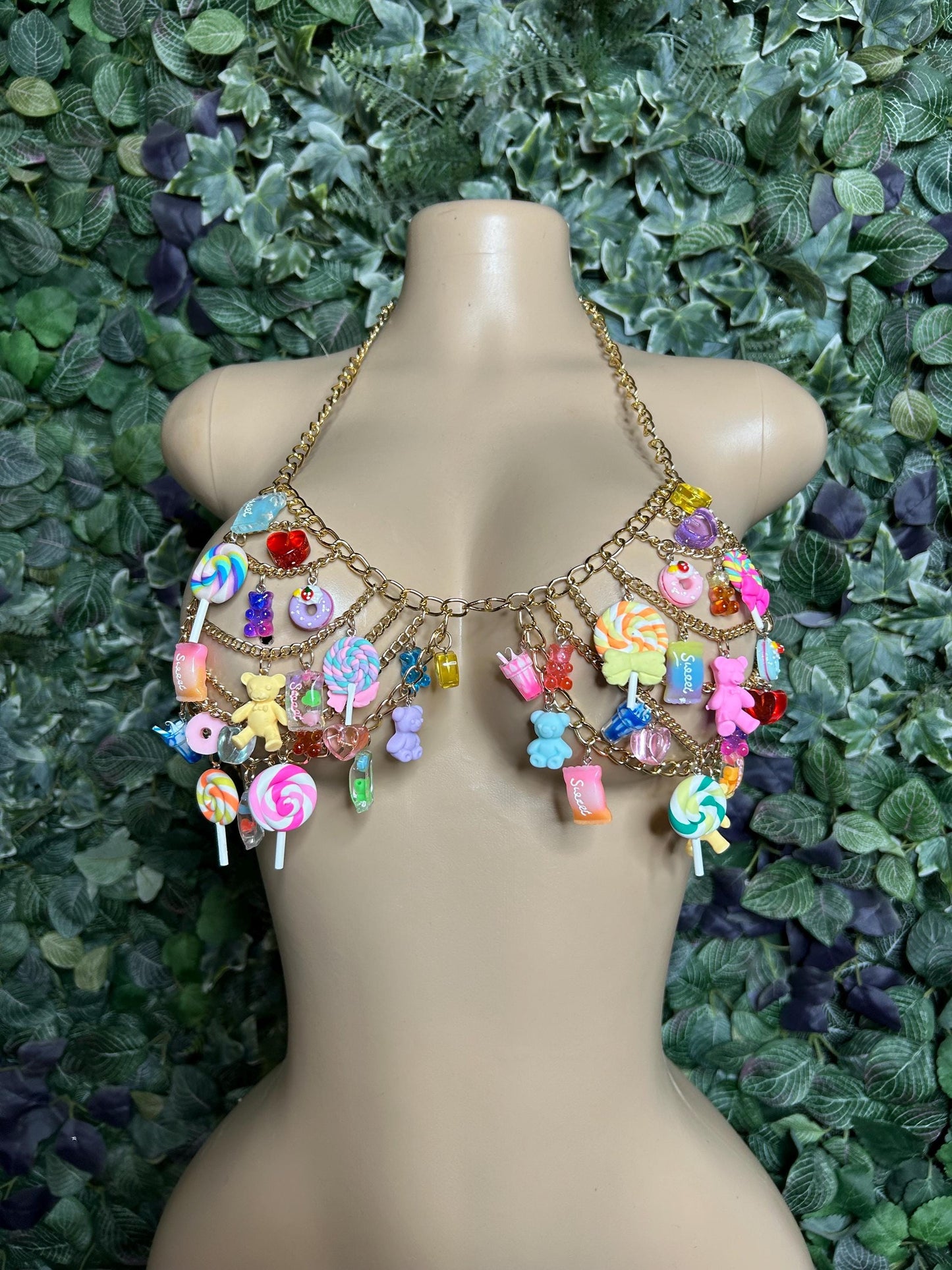 Candy Junk chain Bralette