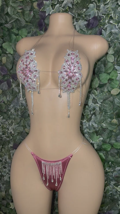 Pink Glitz set